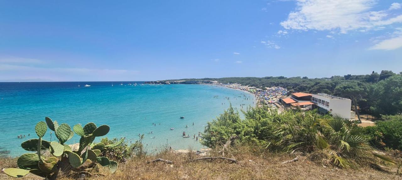 Torre Dell'Orso Centro - Villino Vista Mare Con Ampio Giardino Villa Exteriör bild